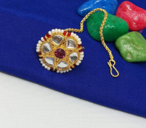 Artistry Redefined: Rajputi Borla Maang Tikka