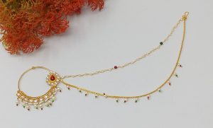 Traditional Ethnic Bridal Nose Ring