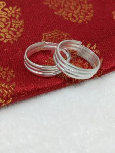 Traditional Toe Ring - Silver Plated