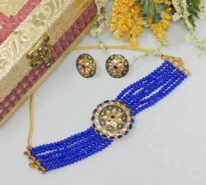 Pearl Choker Jewelry Set