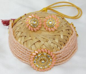 Pearl Choker Jewelry Set